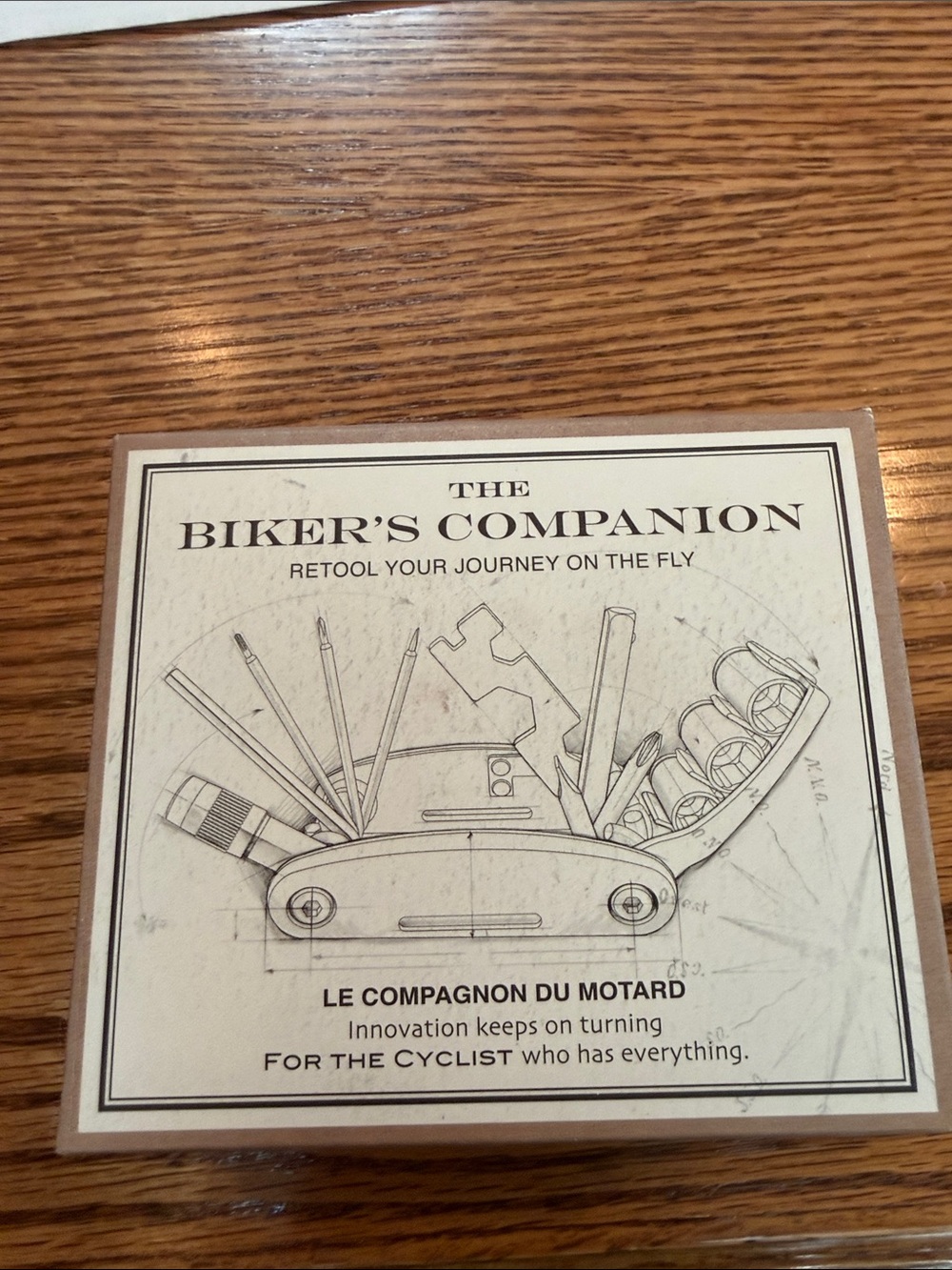 Restoration Hardware The Biker's Companion Multi-Tool Boxed Set - new